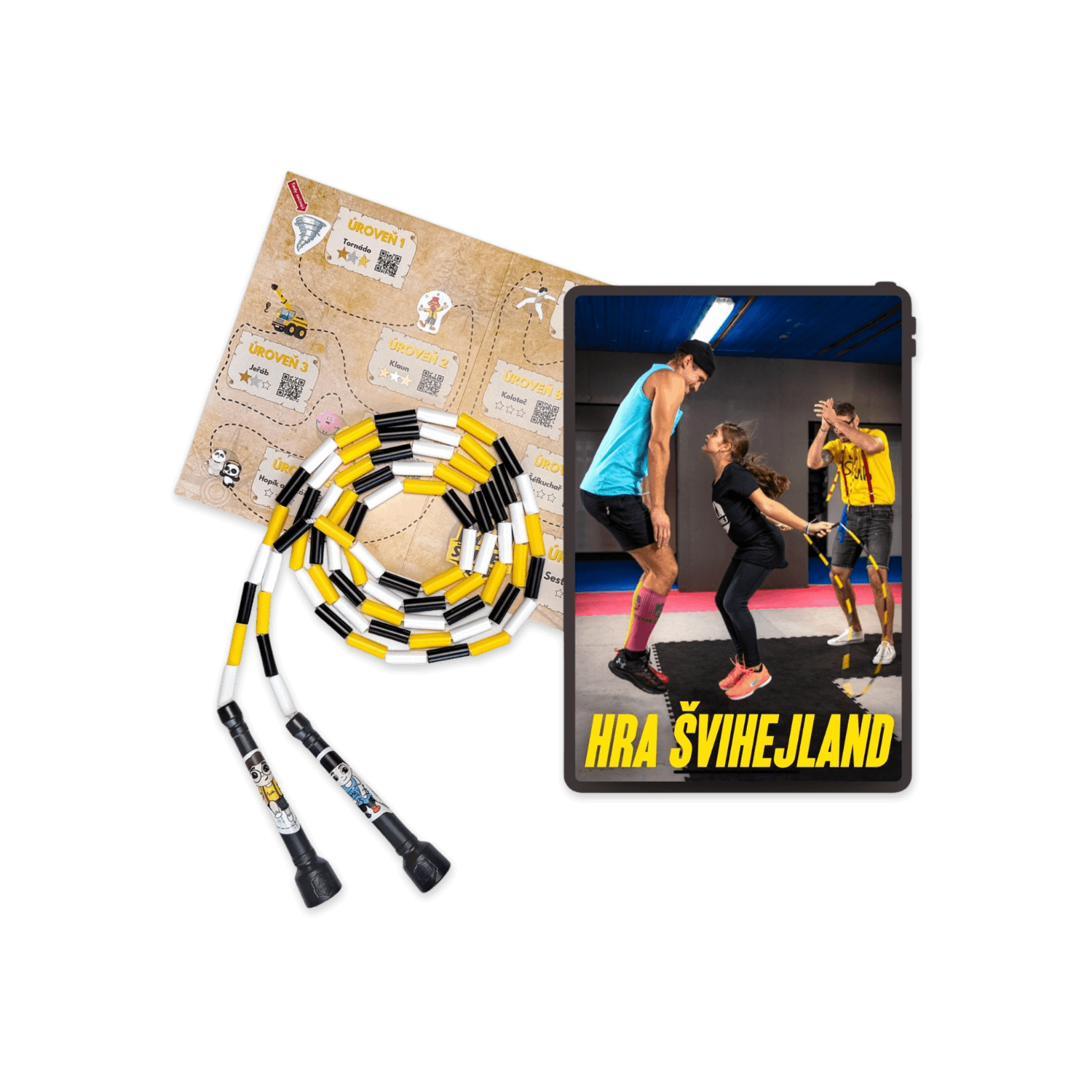 Dětské švihadlo + hra Švihejland